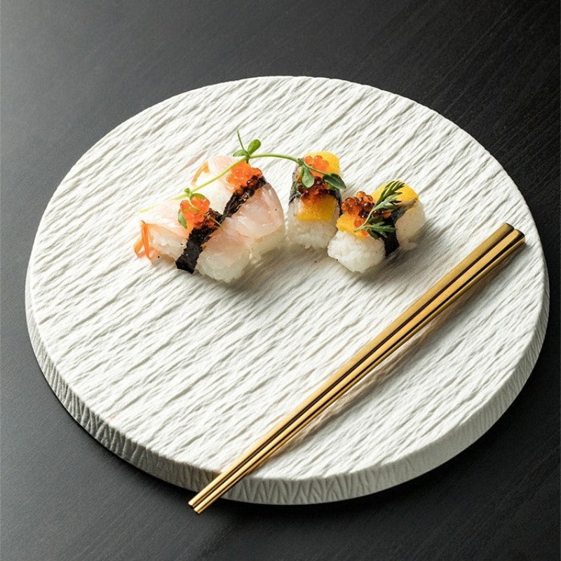 Matte Stone Dinner Plate Set – Durable Porcelain Dinnerware in 9 and 11 Sizes for Elegant Dining 5