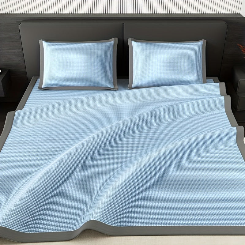 Mattress Protector Ice Silk Cooling Polyester Design 02