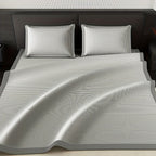 Mattress Protector Ice Silk Cooling Polyester Design 08