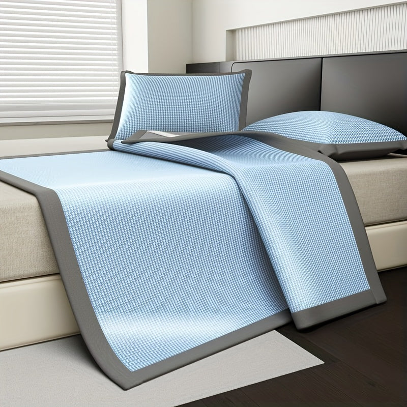 Mattress Protector Ice Silk Cooling Polyester Design 10