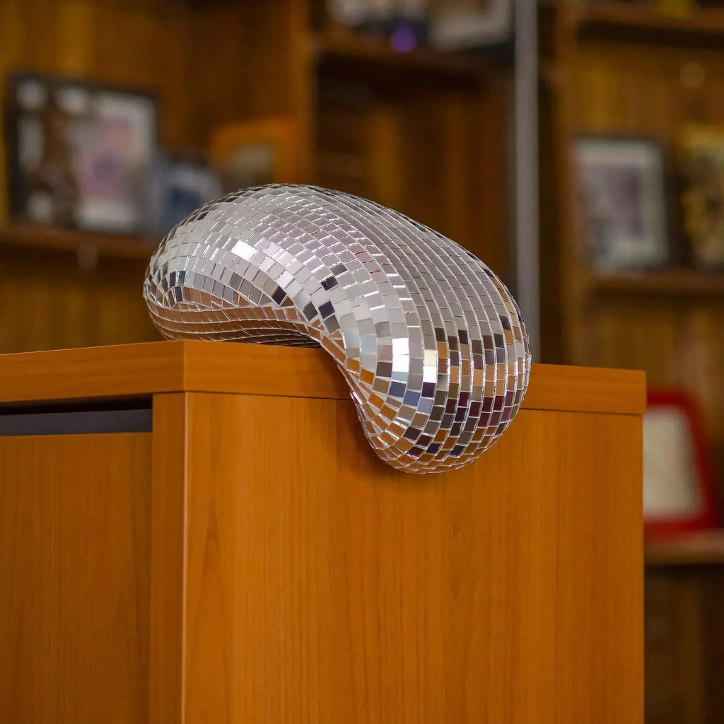 Melting Disco Ball Wall Decor - Unique Reflective Modern Wall Art 2