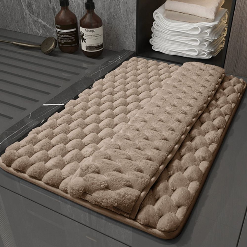 Memory Foam Bath Mat - Ultra-Soft, Non-Slip, Quick-Dry Comfort 4