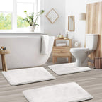 Memory Foam Non-Slip Bath Mat Set of 3 – Soft, Absorbent Bathroom Rugs for Ultimate Comfort 6