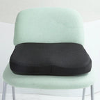 Memory Foam Seat Cushion, Breathable Design, Contoured Shape, Anti Slip Base 2