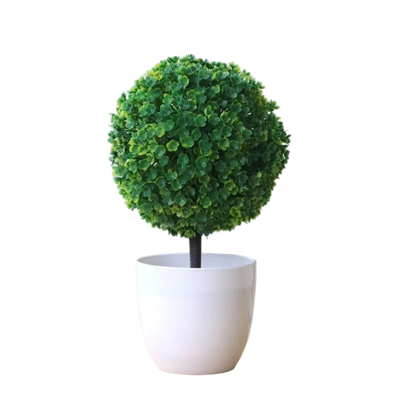 Mini Bonsai Tree - Realistic Indoor Decor for Low Maintenance Aesthetic 10