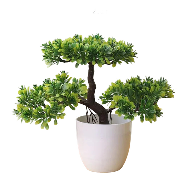 Mini Bonsai Tree - Realistic Indoor Decor for Low Maintenance Aesthetic 13