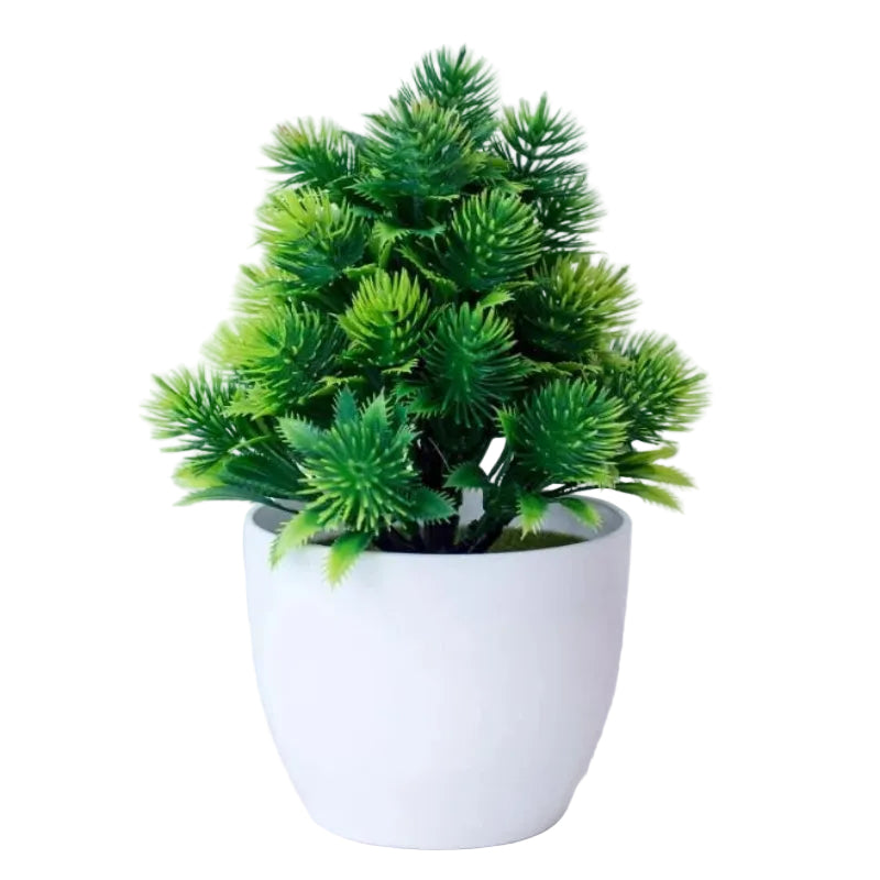 Mini Bonsai Tree - Realistic Indoor Decor for Low Maintenance Aesthetic 15
