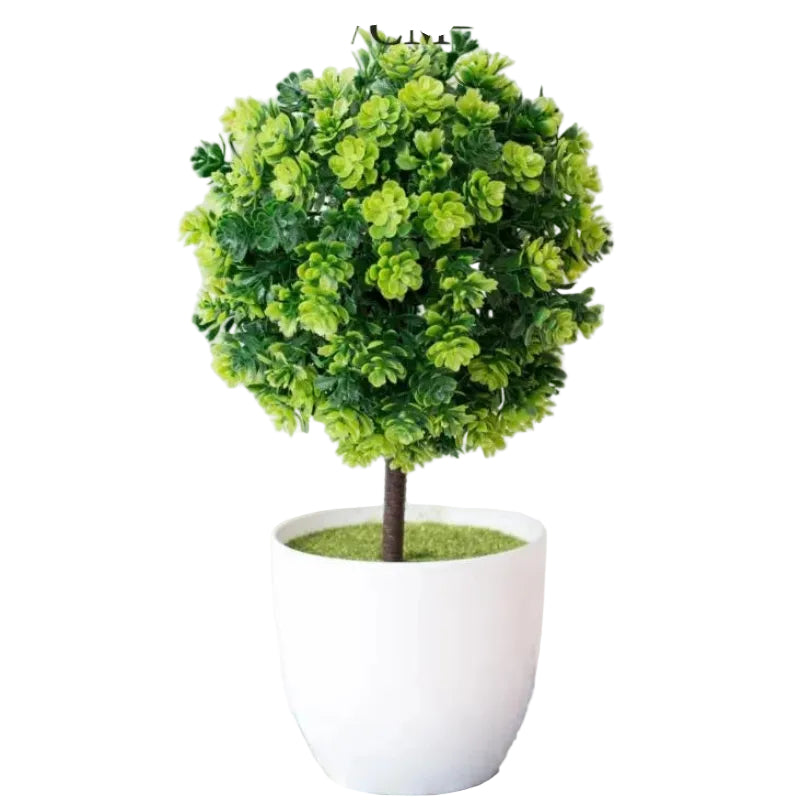 Mini Bonsai Tree - Realistic Indoor Decor for Low Maintenance Aesthetic 16