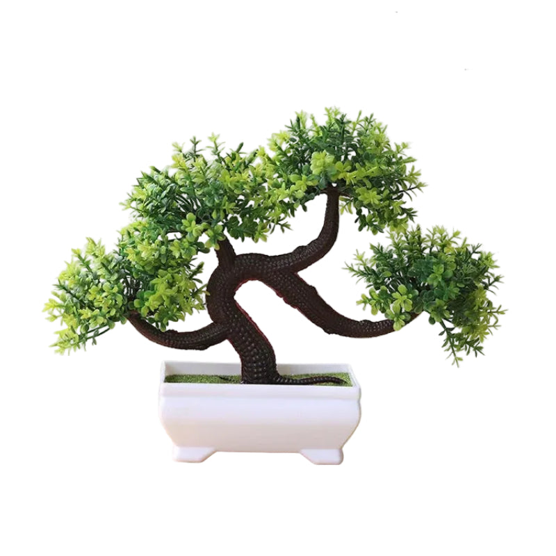 Mini Bonsai Tree - Realistic Indoor Decor for Low Maintenance Aesthetic 22