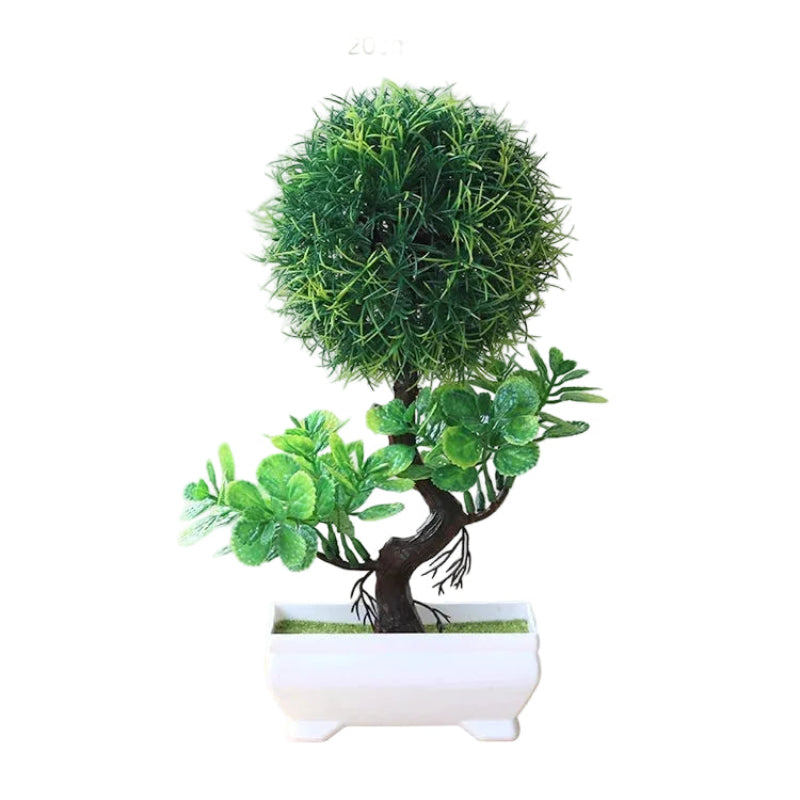 Mini Bonsai Tree - Realistic Indoor Decor for Low Maintenance Aesthetic 23