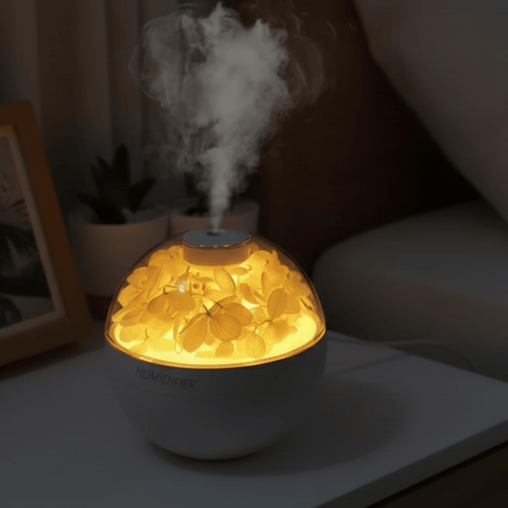 Mini Humidifier - Whisper-Quiet Air Humidifier for Bedroom Use 0