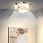 Mini LED Crystal Flush Mount Ceiling Light - Elegant Hallway Illumination 2