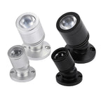 Mini LED Spotlight with USB Connection – Adjustable Accent Light in Warm & Cool White, 30° Beam Angle, Aluminum Finish 0