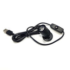 Mini LED Spotlight with USB Connection – Adjustable Accent Light in Warm & Cool White, 30° Beam Angle, Aluminum Finish 2