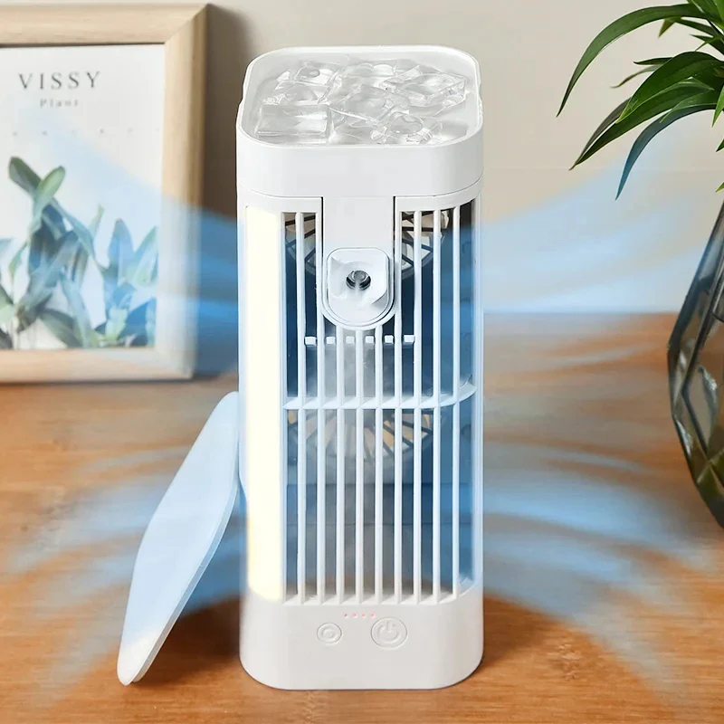 Mini Portable Air Conditioner - Compact Cooling & Humidifying Fan 0