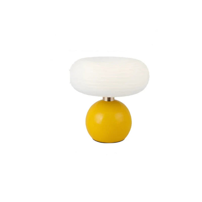 Mini USB Mushroom Table Lamp – Warm White LED Bedside Lamp for Cozy Bedroom Ambiance 0