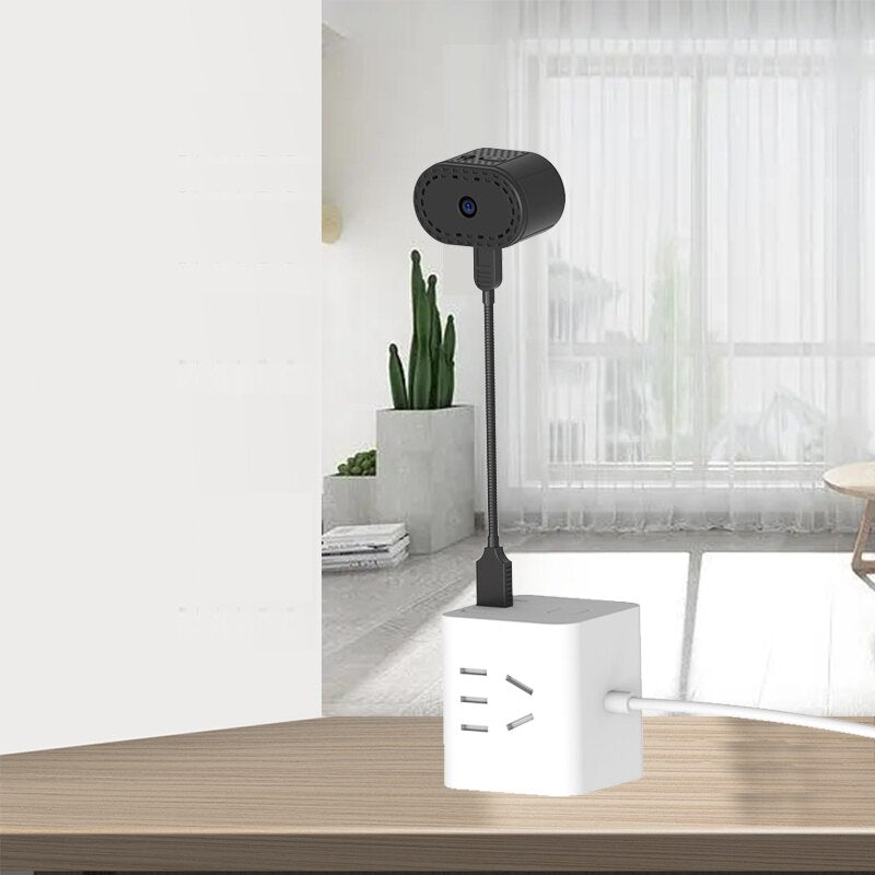 Mini WiFi Security Camera - 720P HD, Night Vision & Motion Alerts 1
