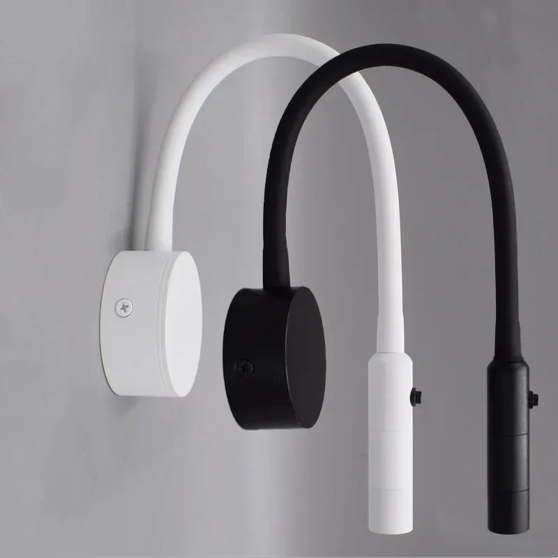 Minimalist LED Wall Sconce - Adjustable Arm for Eye-Friendly Lighting 1