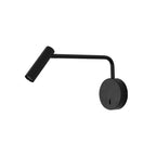 Minimalist LED Wall Sconce with Adjustable Arm – Modern Indoor Wall Light Fixture in Multiple Finishes 0