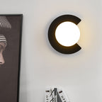 Minimalist Wall Lamp - Elegant Glass and Metal Design for Any Room 0