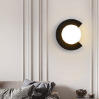 Minimalist Wall Lamp - Elegant Glass and Metal Design for Any Room 1
