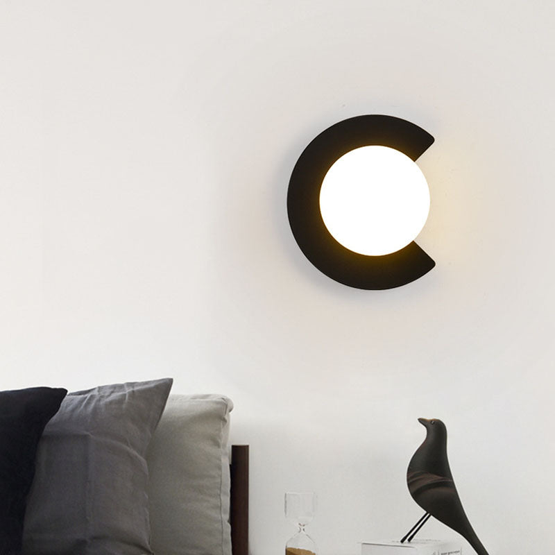 Minimalist Wall Lamp - Elegant Glass and Metal Design for Any Room 2