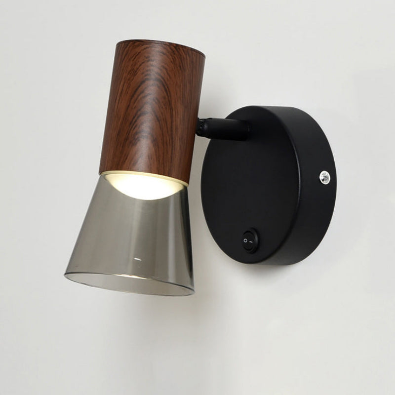 Modern 1-Light Wall Sconce - Minimalist Aluminum & Acrylic Design 10