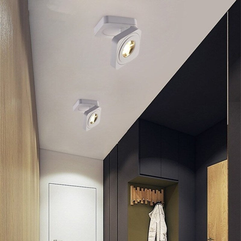 Modern Adjustable Square Ceiling Light - Durable Design & Warm Illumination 5