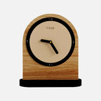 Desktop Quartz Clock Decorative Arch Silent Nightstand Desk Clock