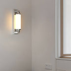 Modern Chrome Wall Sconce - Adjustable Color Temperature & Sleek Design 0