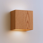 Modern Cube Wall Light - Durable Iron Sconce with Integrated LED 8