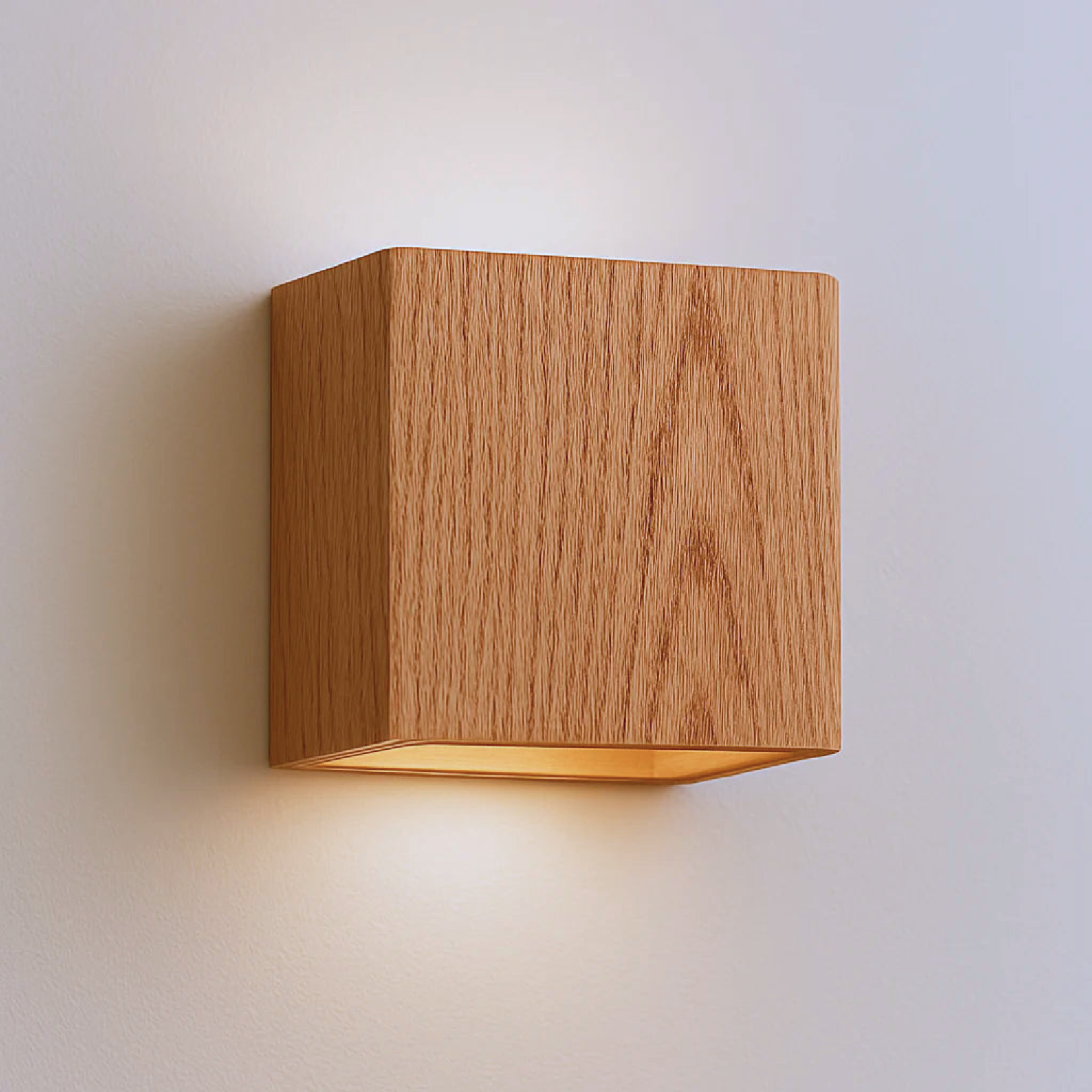 Modern Cube Wall Light - Durable Iron Sconce with Integrated LED 8