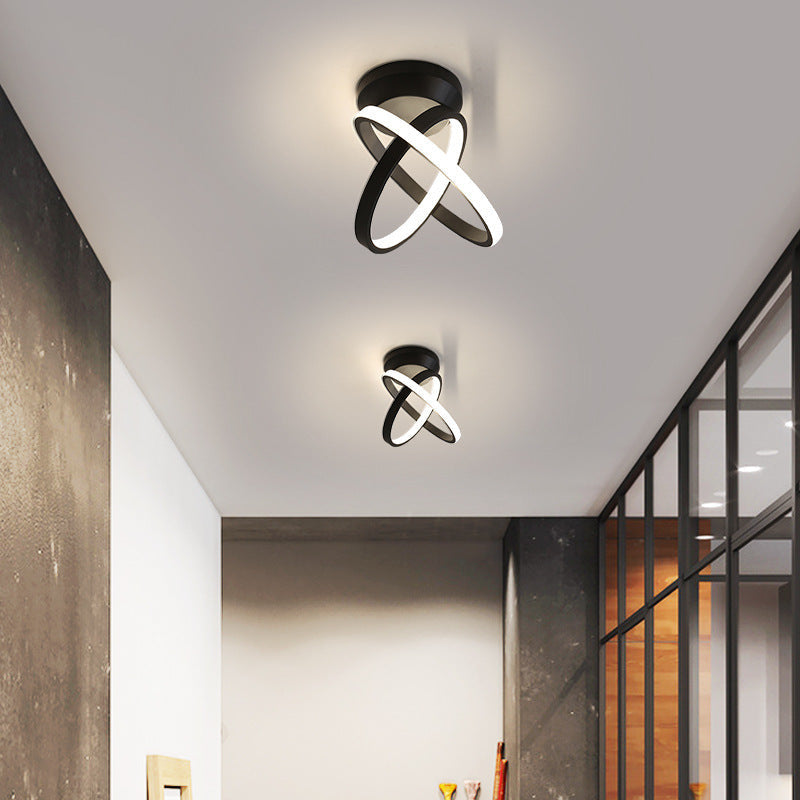 Modern Globe Ceiling Lamp - Stylish LED Ceiling Light Fixture for Corridors 2