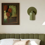 Modern Iron LED Wall Light - Minimalist Sconce for Bathroom & Hallway 5