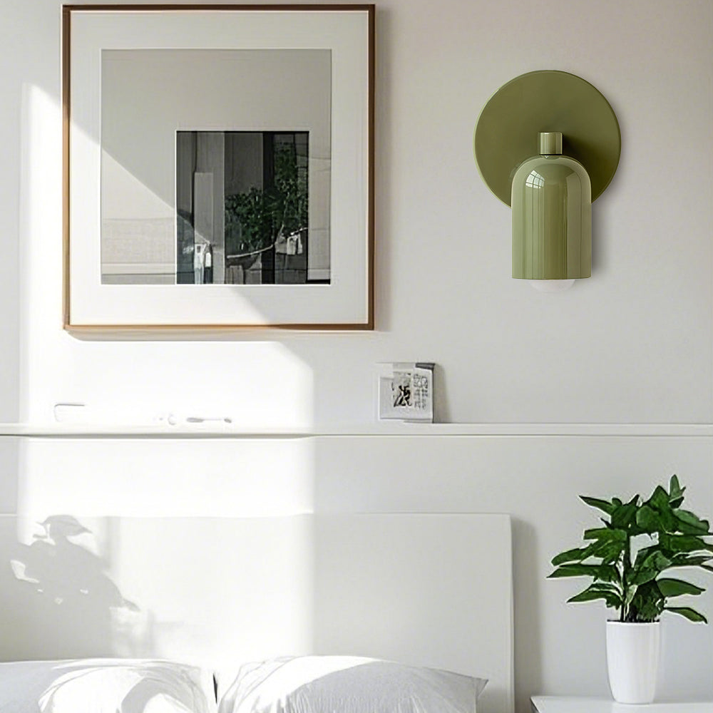 Modern Iron LED Wall Light - Minimalist Sconce for Bathroom & Hallway 6