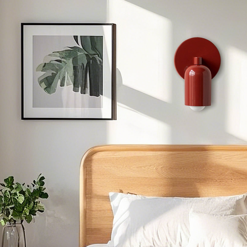 Modern Iron LED Wall Light - Minimalist Sconce for Bathroom & Hallway 8
