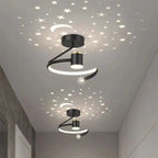 Modern LED Ceiling Light Fixture - Star Projection, Dimmable, Energy-Efficient 4