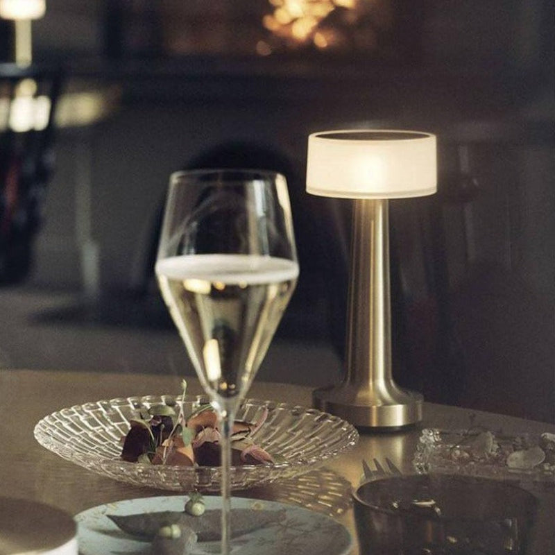 Modern LED Dining Light Fixture - Elegant Wireless Table Lamp in Gold/Rose Gold 2
