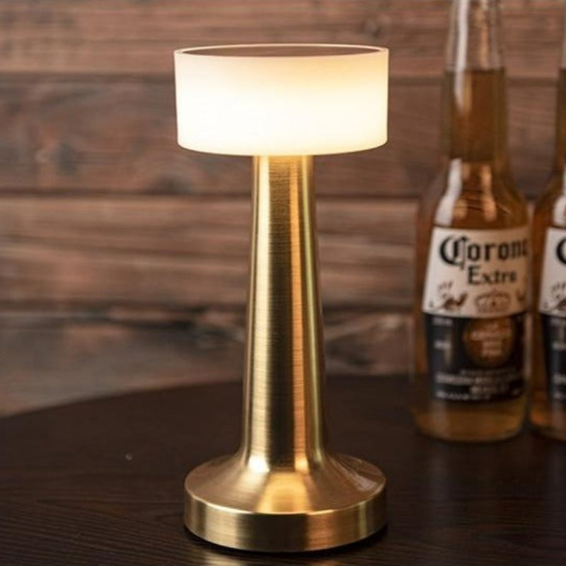 Modern LED Dining Light Fixture - Elegant Wireless Table Lamp in Gold/Rose Gold 5