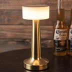 Modern LED Dining Light Fixture - Elegant Wireless Table Lamp in Gold/Rose Gold 5