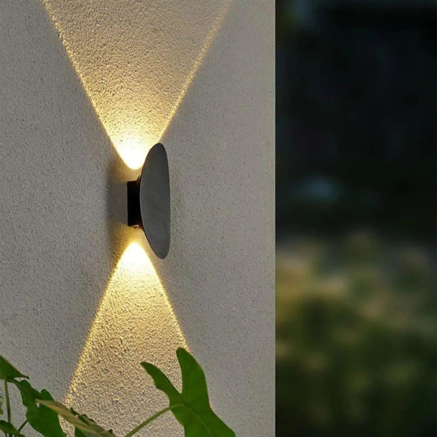 Modern LED Outdoor Wall Lamp - Up and Down Lighting for Exterior Walls 2