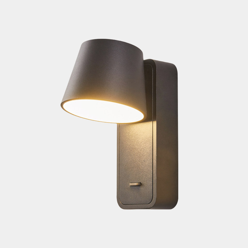 Modern LED Wall Sconce - Energy-Efficient Warm Lighting, Black & White 7