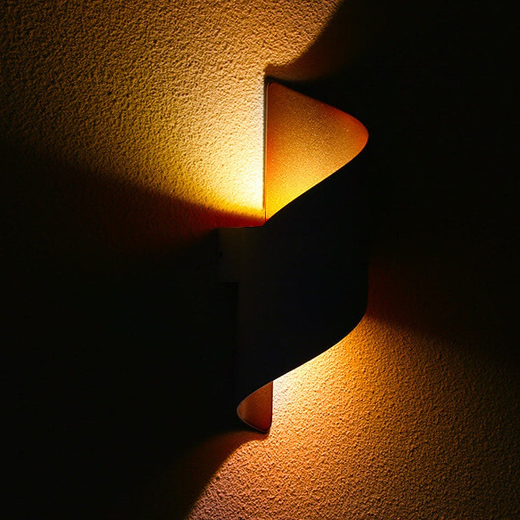 Modern Outdoor Wall Sconce - Waterproof LED Exterior Lighting 10W 1000lm 4