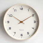 Modern Scandinavian Wooden Wall Clock – Minimalist Design in Natural Wood Tone for Kitchen and Living Room 4