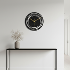 Modern Silent Wall Clock - Minimalist Kitchen Decor for Tranquil Spaces 0