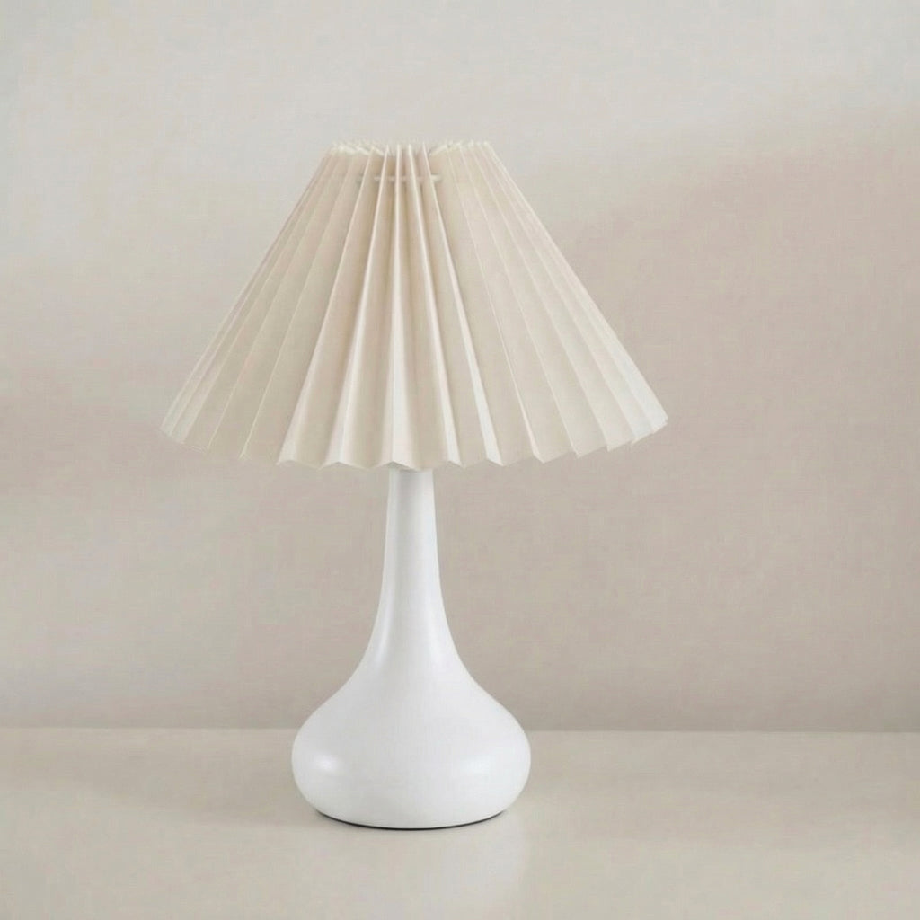 Modern Table Lamp - Dimmable LED, Elegant Design for Bedroom & Desk 0
