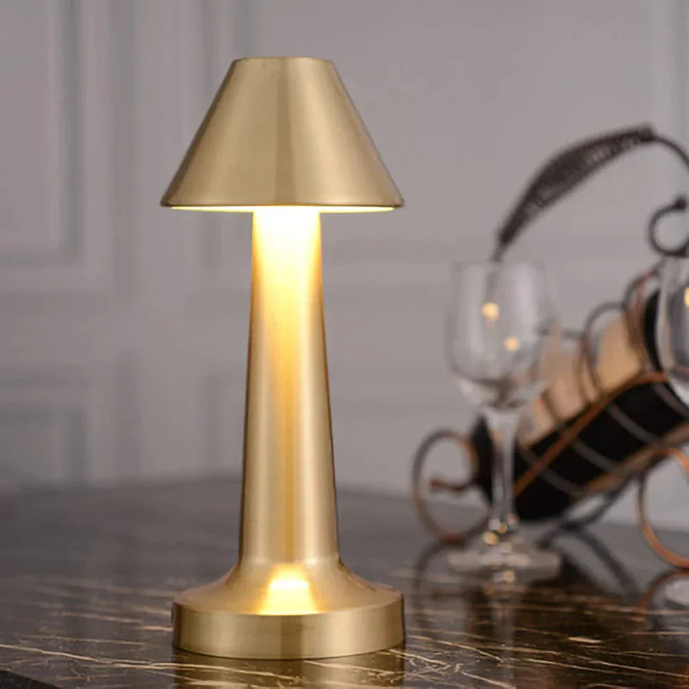 Modern Table Lamp - Dimmable LED, Elegant Design for Bedroom & Living Room 1