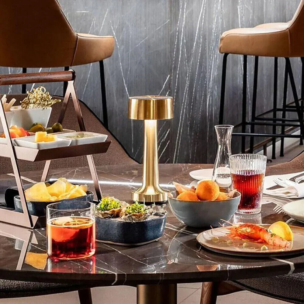 Modern Table Lamp - Dimmable LED, Elegant Design for Bedroom & Living Room 2