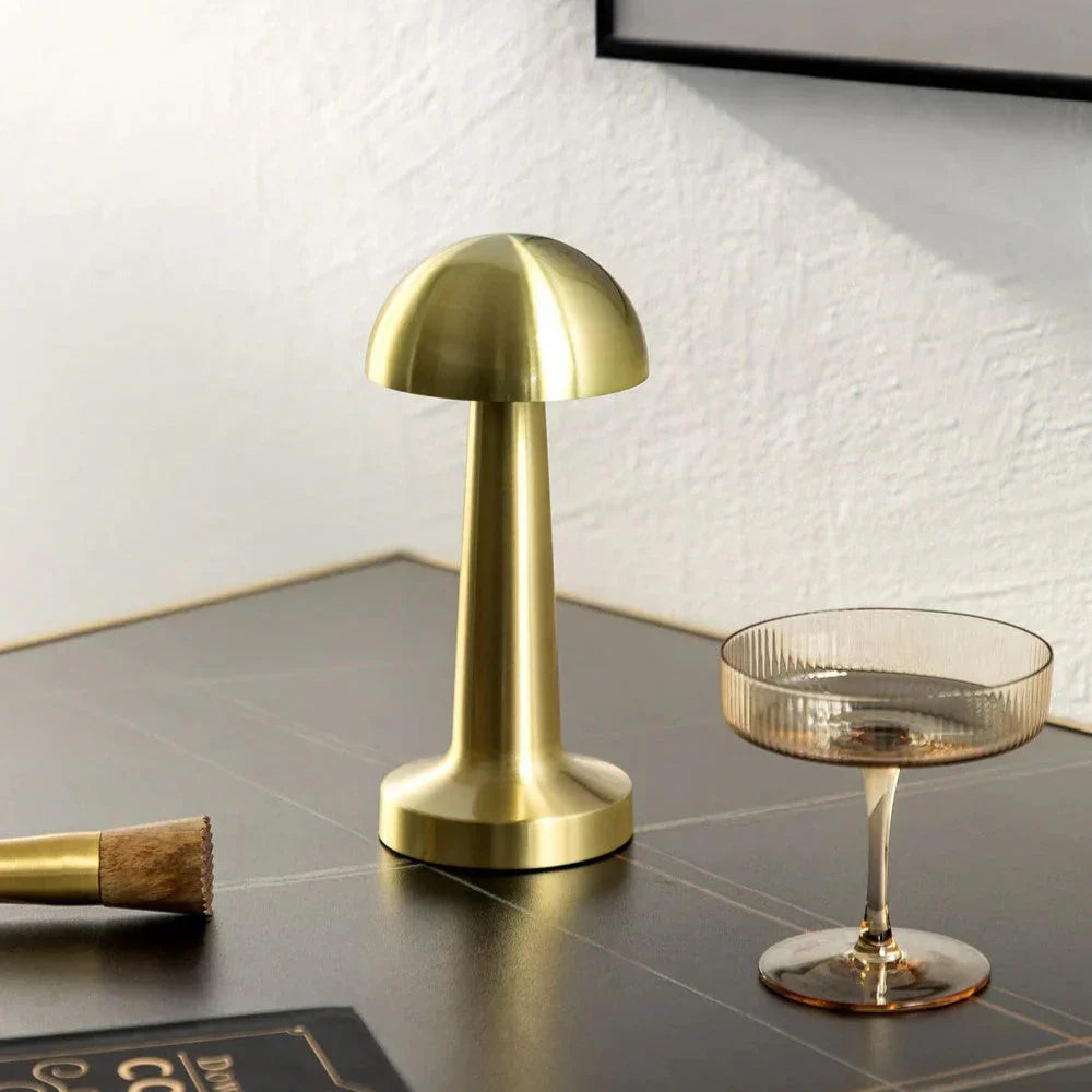 Modern Table Lamp - Dimmable LED, Elegant Design for Bedroom & Living Room 5