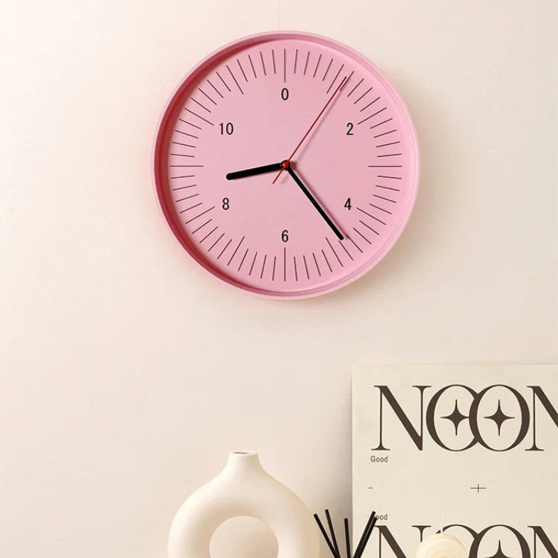 Modern Wall Clock - Colorful Decor for Home & Office Spaces 2